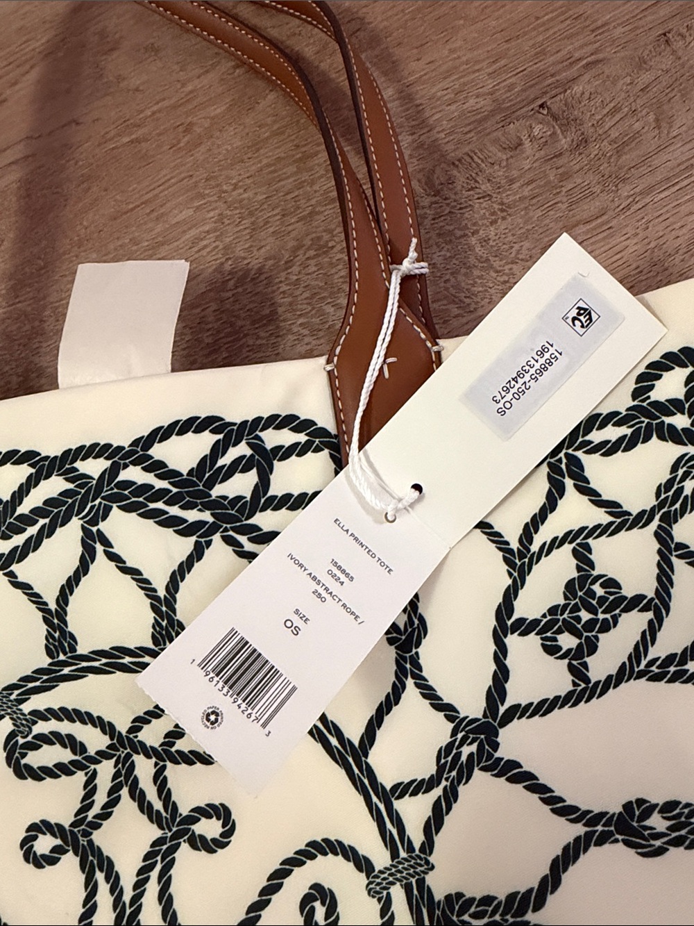 NWT Tory burch Ella tote - Picture 2 of 4